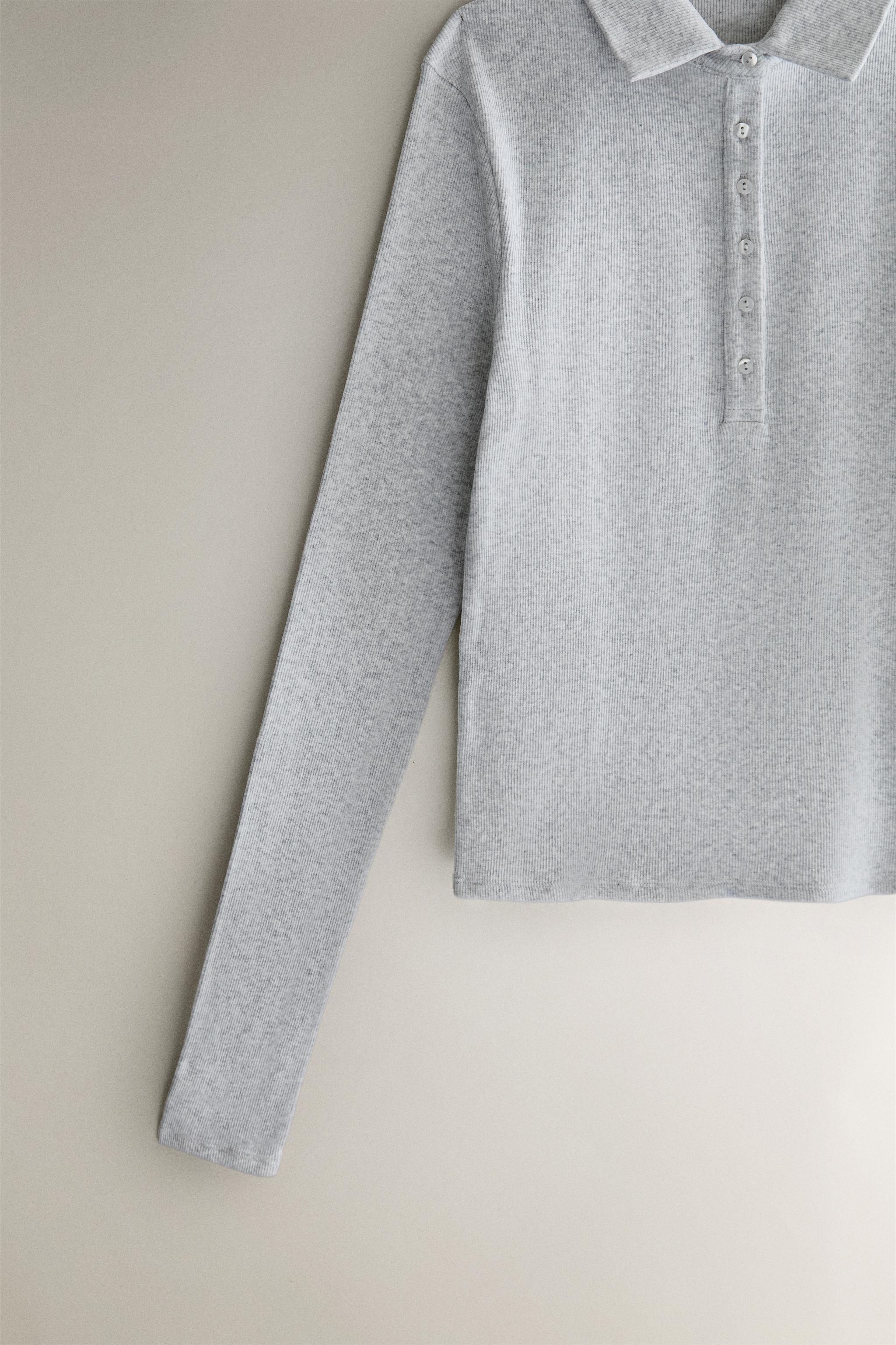 LONG SLEEVE POLO SHIRT